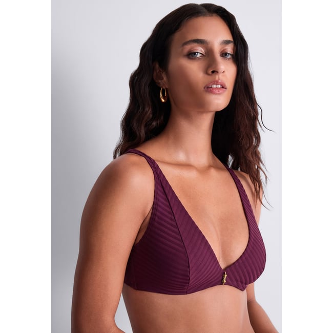 Haut de maillot de bain Triangle emboitant Sun Pop açaï <span itemprop=