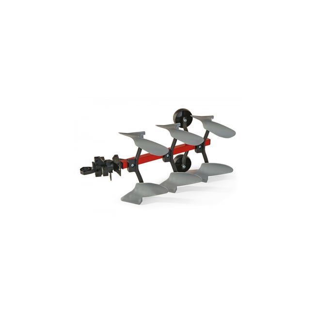 Charrue réversible Rouge rollyScraper multicolore <span itemprop=