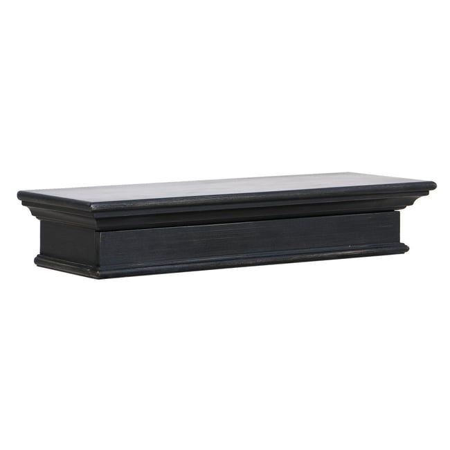 Etagère murale - HARMONIE Couleur noir <span itemprop=