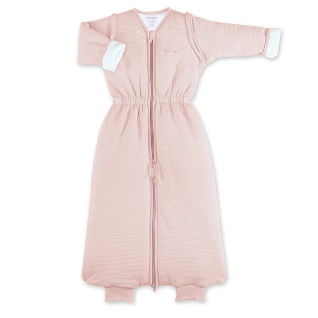 Gigoteuse jambes séparables hiver - TOG 3 Moelleux bien chaud blush <span itemprop=