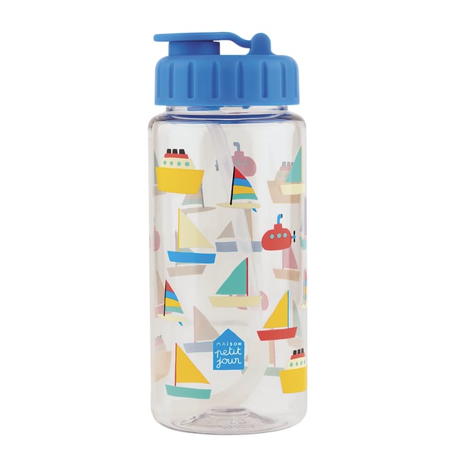 Gourde LES BATEAUX Couleur bleu <span itemprop=