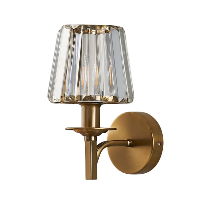 Applique luxueuse métal et cristal - ODRINA Couleur v021707 <span itemprop=