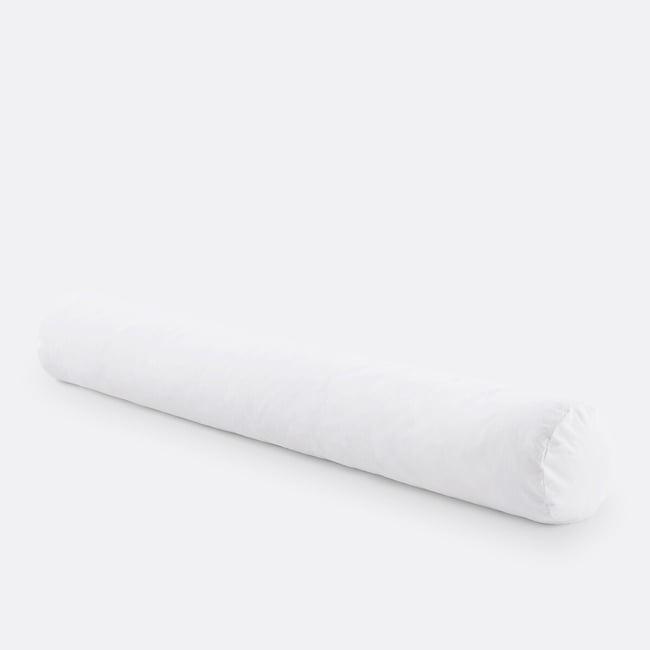 Traversin modulable ferme latex anti-acarien Couleur blanc <span itemprop=