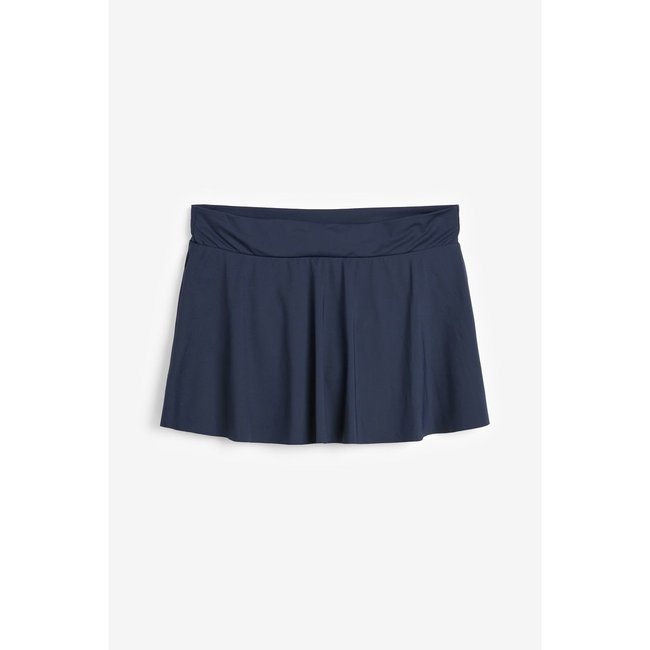 Slip De Bain Style Jupe bleu marine <span itemprop=