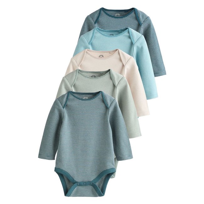 Bodies à manches longues bébé, lot de 5 - NEXT