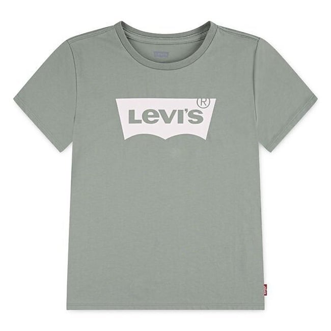 T-shirt manches courtes, BATWING vert kaki <span itemprop=
