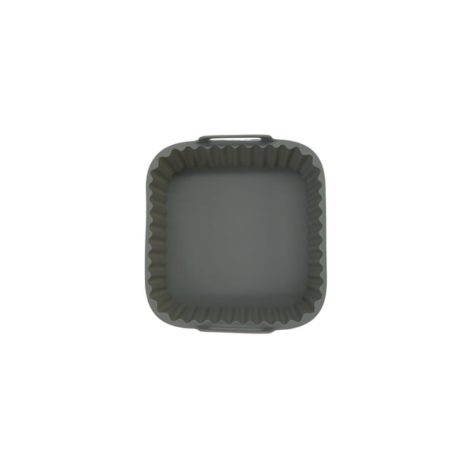 Panier pour air fryer carrés en silicone gris <span itemprop=