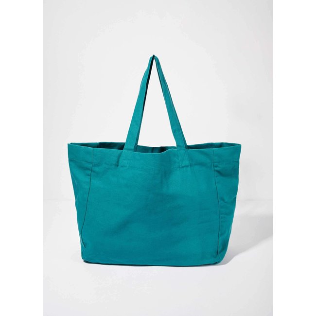 Grand sac cabas en coton épais ZAVIE - LA FIANCÉE