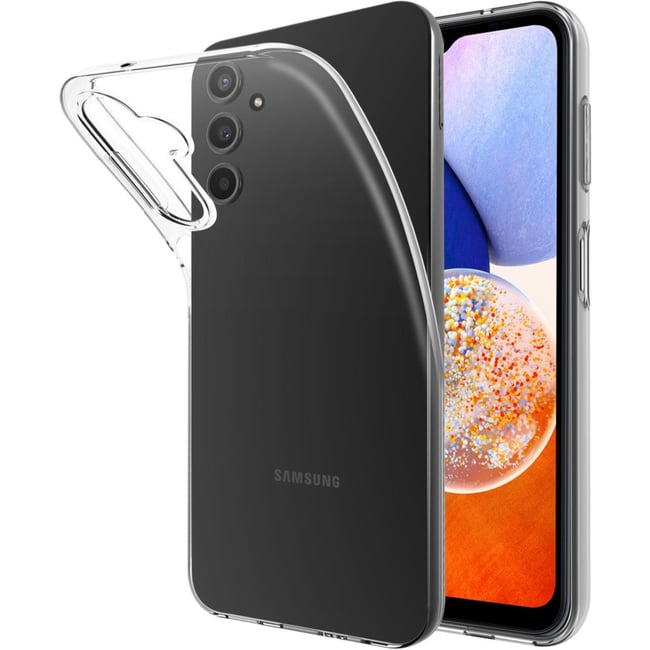 Coque Samsung A14 5G Souple Made In France transparent <span itemprop=
