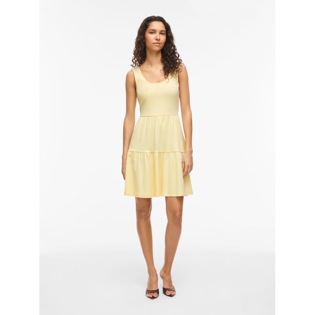 Robe Courte jaune - pastel yellow1 <span itemprop=