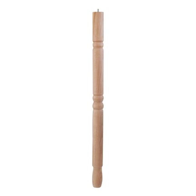 Pied De Table Haute Bois Cylindrique H900 Mm X D68 Mm Couleur coloris unique <span itemprop=