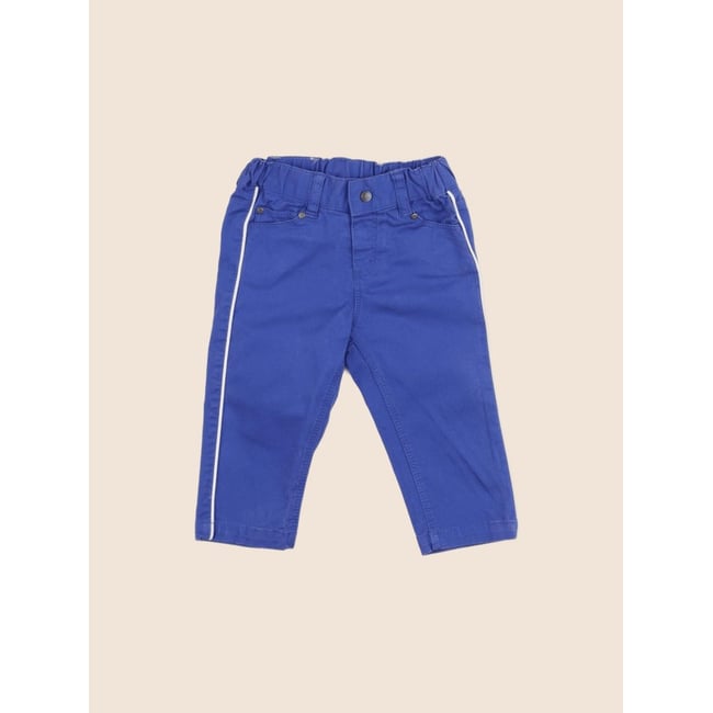Pantalon - Etat satisfaisant bleu <span itemprop=