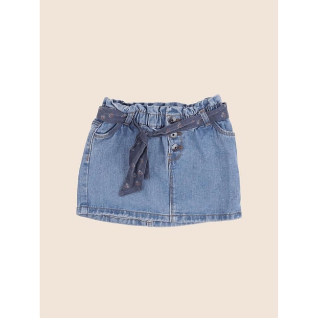 Jupe - Etat satisfaisant bleu <span itemprop=