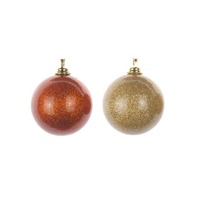 Lot de 3 Boules de Noël Tons Or Couleur doré/or <span itemprop=