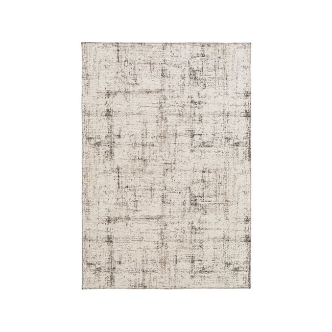 Tapis poils ras style graphique, MAGGIE Couleur beige/crème <span itemprop=