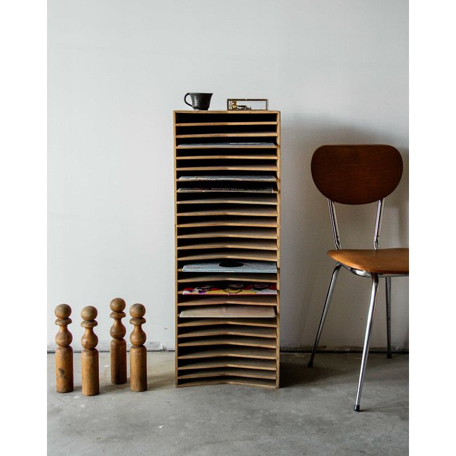 Meuble de rangement en bois Michel N°298 - Bon état Couleur bois <span itemprop=
