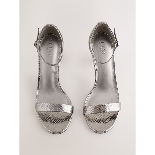 Sandales à lanières forever comfort® étain <span itemprop=