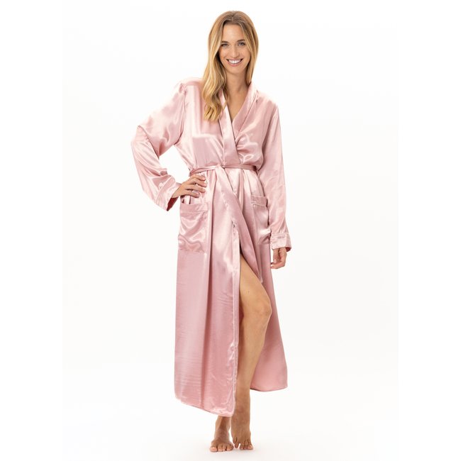 Peignoir en viscose DARCY 160 rose <span itemprop=