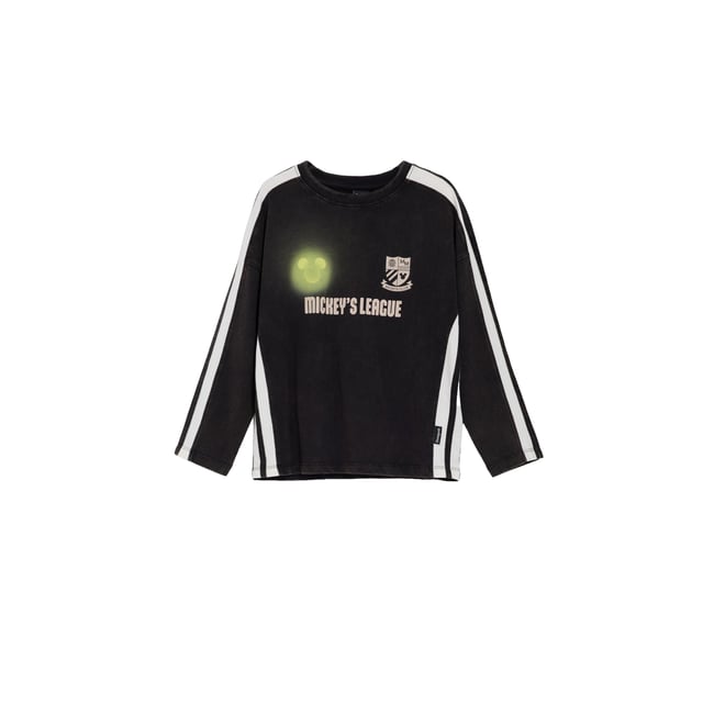 T-shirt à manches longues Mickey™ noir <span itemprop=