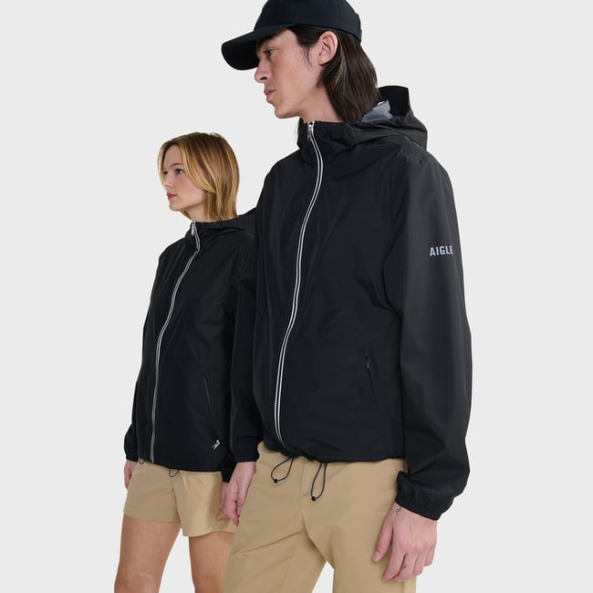 Coupe-vent imperméable packable capuche Rainpack 70 MTD UV-C - AIGLE