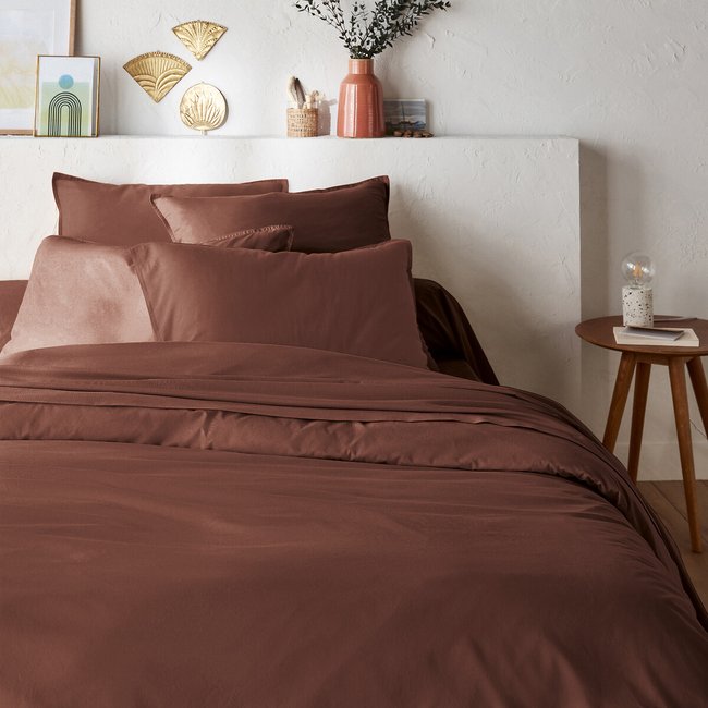 Housse de couette unie en coton lavé, Scenario - LA REDOUTE INTERIEURS