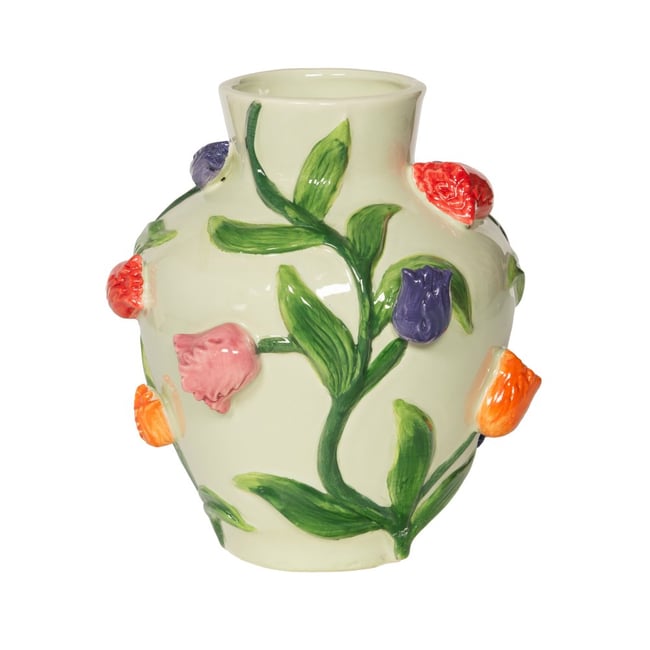 Vase Blossom 21X25   - BLOSSOM Couleur multicolore <span itemprop=