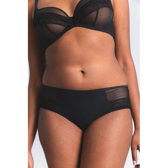 Shorty en dentelle NUDITÉ - MAISON LEJABY