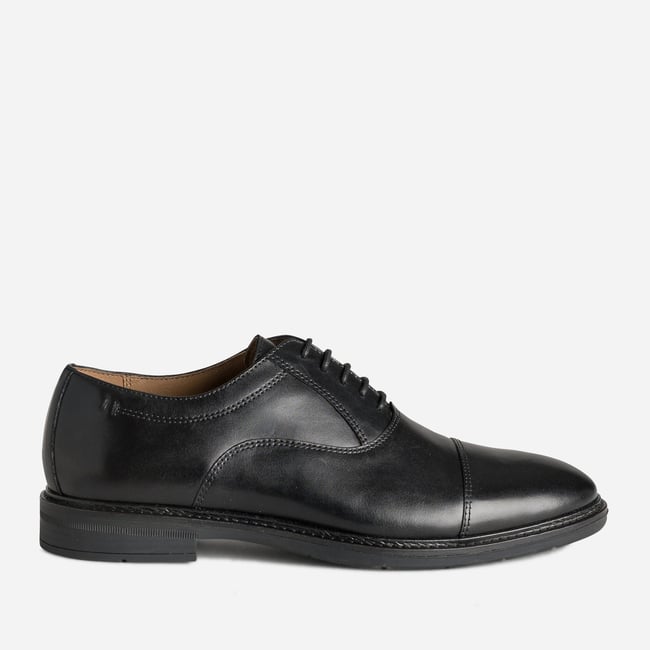 Derby en cuir FRUCTUEUX noir <span itemprop=