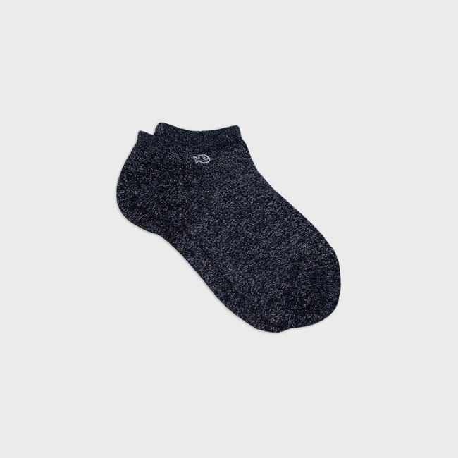 Socquettes en coton peigné UNIES PAILLETEES - BILLYBELT