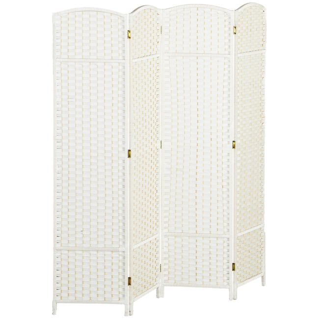 Cloison de séparation Bois de pin Blanc Couleur blanc <span itemprop=