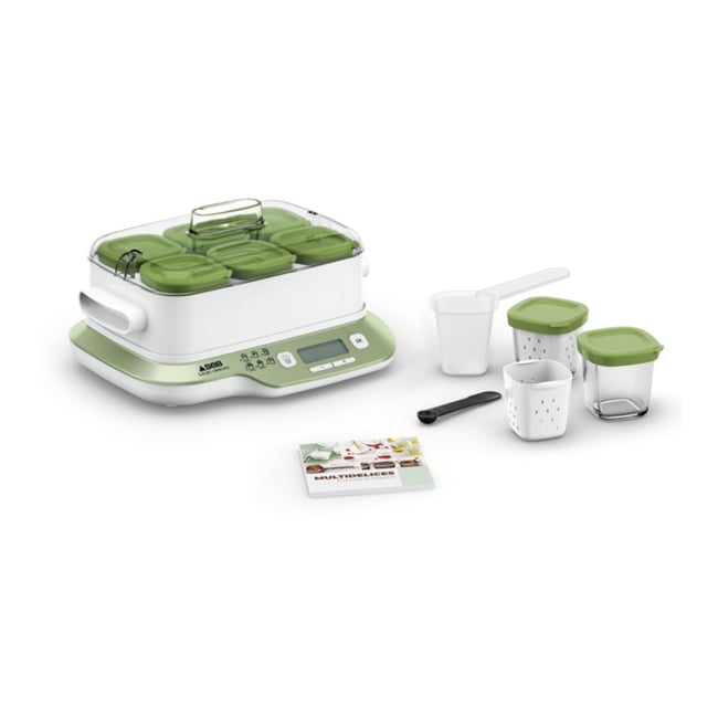 Yaourtière et fromagère YG660310 MultiDelices Express & Végétal blanc <span itemprop=