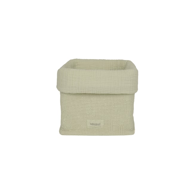 Panier en coton lavé wabi-sabi - NOBODINOZ