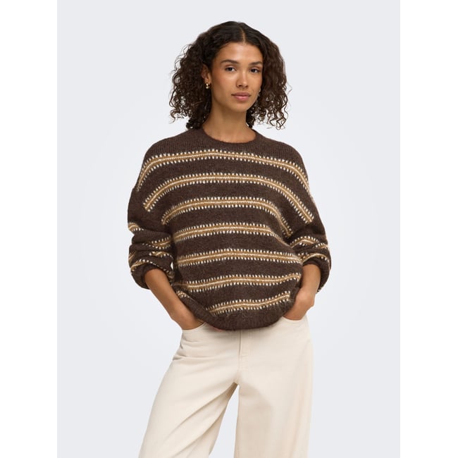 Pull En Maille marron - chocolate torte 1 <span itemprop=