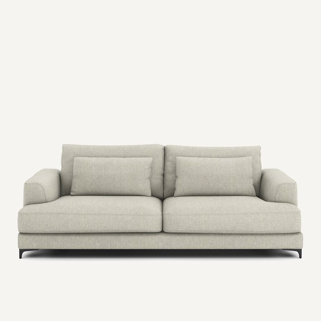 Sofá-cama de 4 lugares, em tweed, Marsile - AM.PM