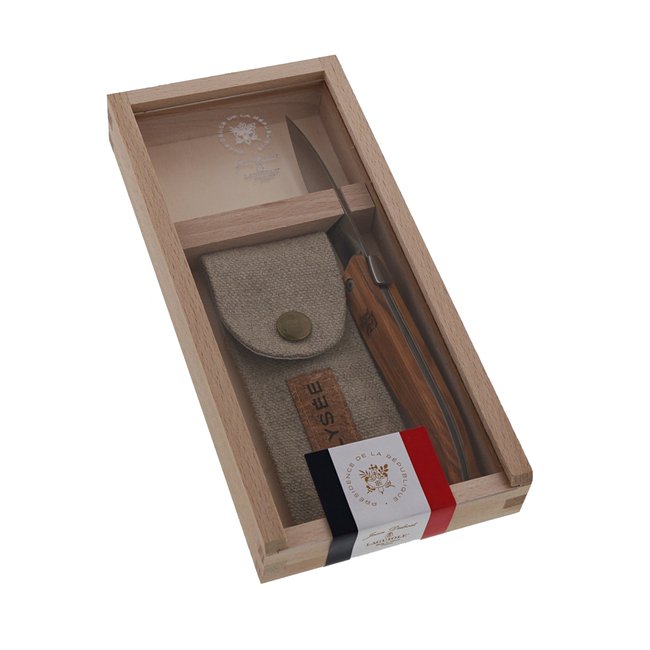 Couteau de poche -ELYSÉE marron <span itemprop=