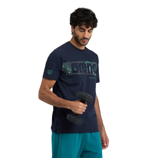 T-shirt unisexe en coton Logo - ARENA