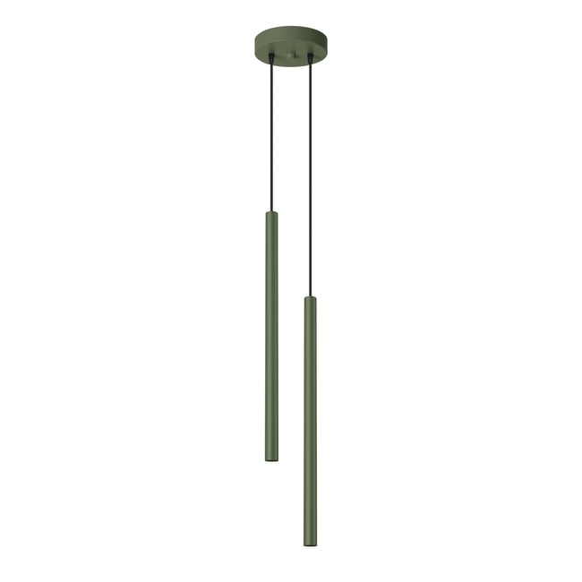 Suspension Acier Vert Olive G9 2 Pastelo Couleur vert <span itemprop=