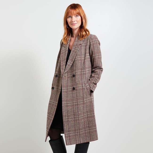 Manteau Grain De Malice Noir - Taille M - Mi-long - Style Caban - Neuf Avec Petit Accroc