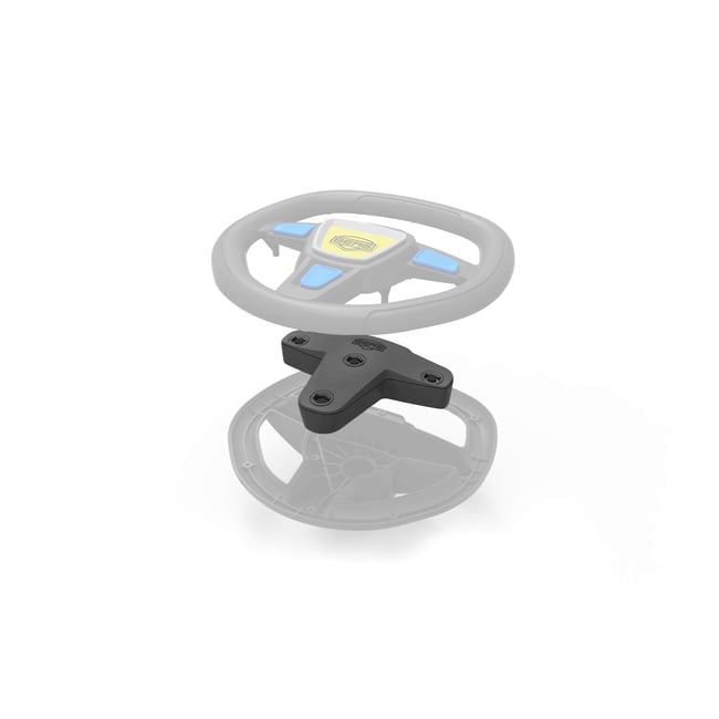 Boite à sons pour volant kart noir <span itemprop=