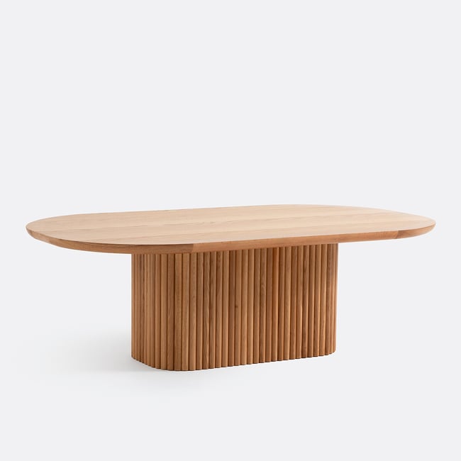 Tamula Oak Veneer Coffee Table, oak, LA REDOUTE INTERIEURS