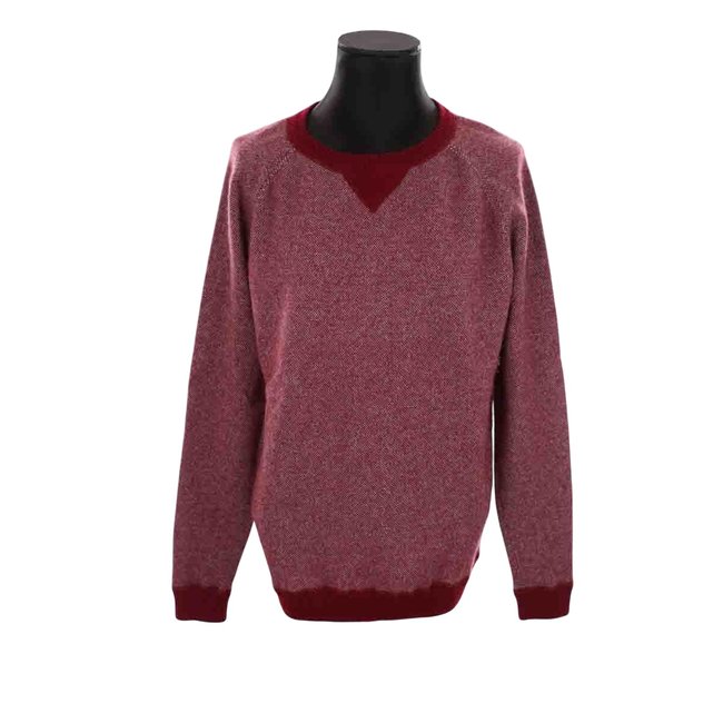 Pull en cachemire - Très Bon État bordeaux <span itemprop=
