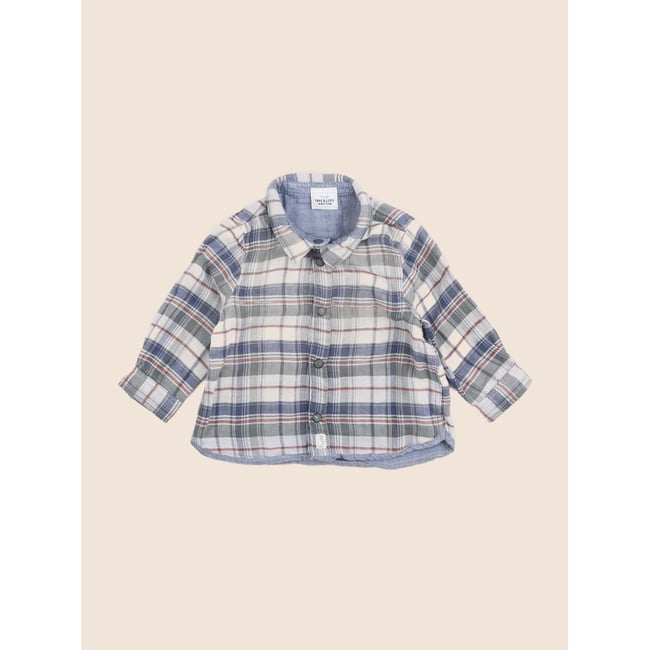 Chemise - Très bon état vert <span itemprop=