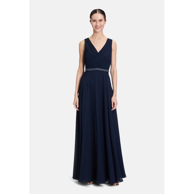 Robe de soirée à plis - VERA MONT