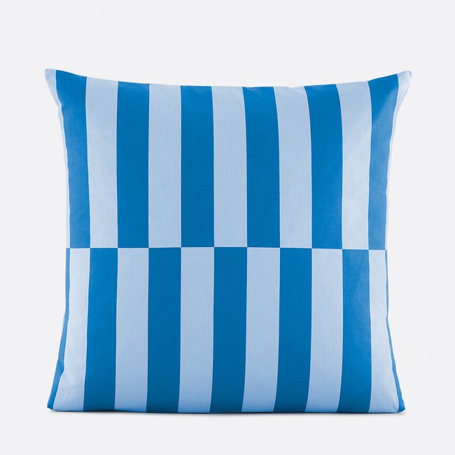 Zomer Federa Per Cuscino 50x50 Cm In Cotone E Lino – Delfino Blu, Con Cerniera, Per Divano E Auto