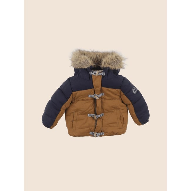 Manteau - Bon état bleu <span itemprop=