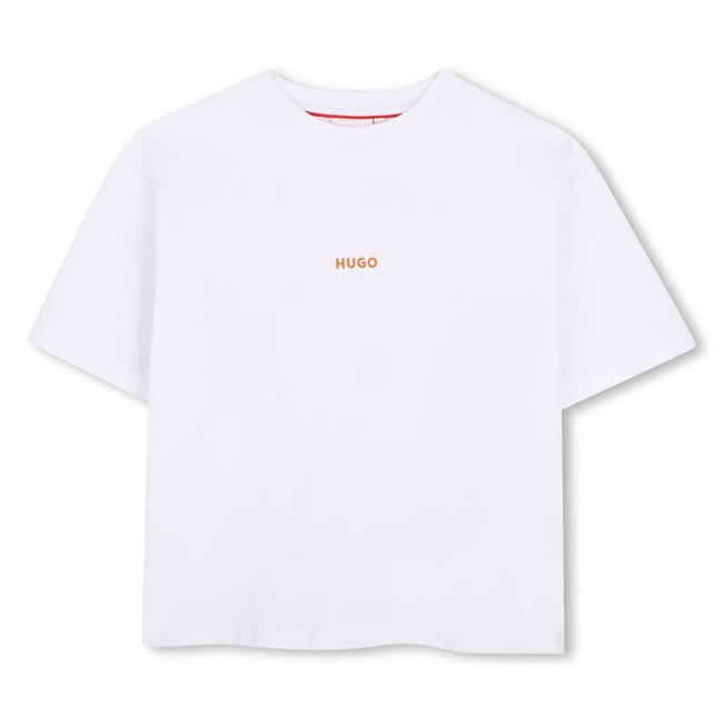 Tee-shirt manches courtes blanc <span itemprop=
