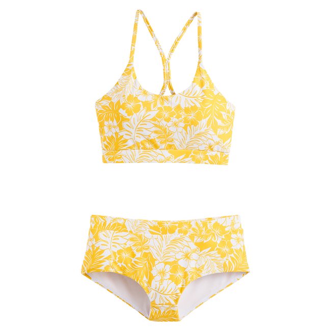 Floral Print Bikini, printed, LA REDOUTE COLLECTIONS