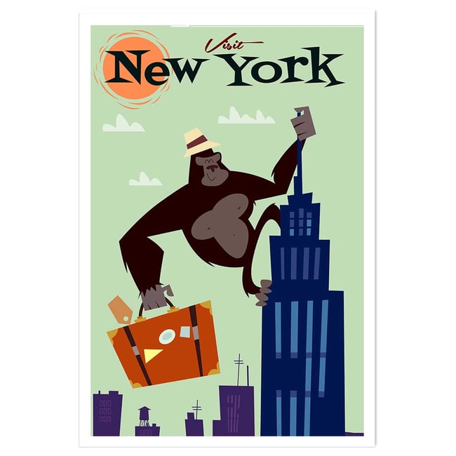 Affiche King- Kong - HEXOA