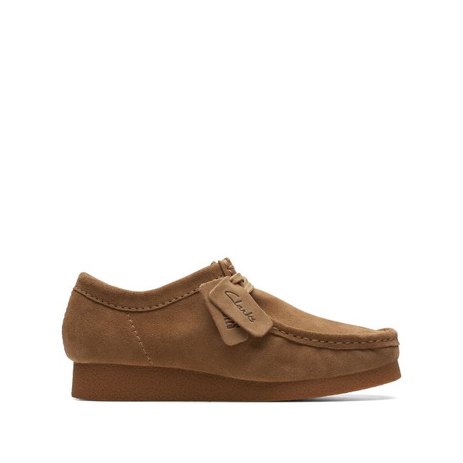 Derby Wallabee in pelle scamosciata Evo - CLARKS