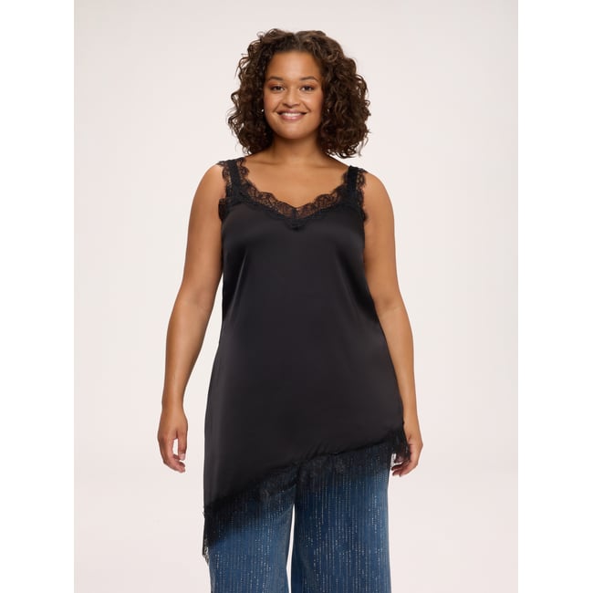 Top avec détails en dentelle - FIORELLA RUBINO